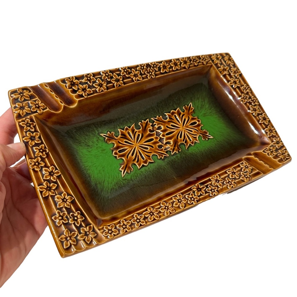 Vintage Ceramic MCM Ashtray